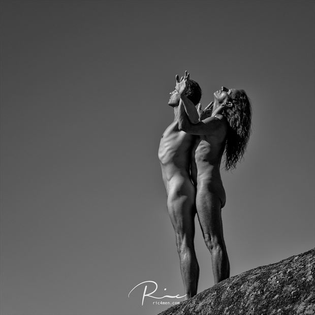 two friends artistic nude photo by photographer ric4men