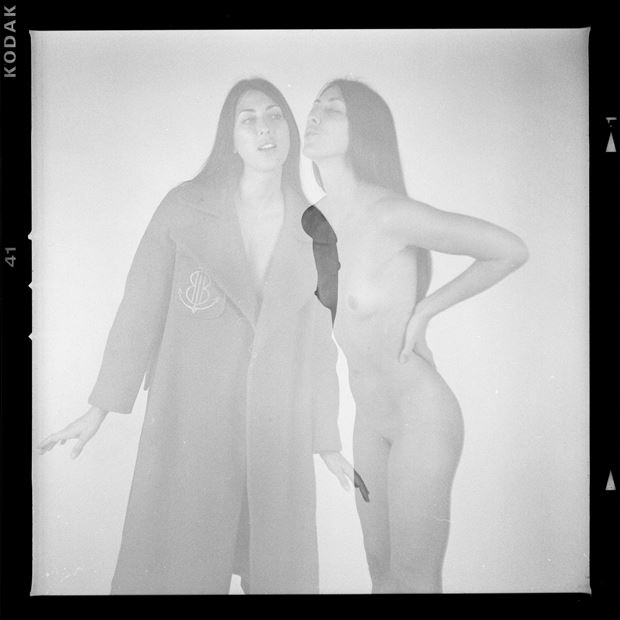 two goblins artistic nude photo by model brett anne