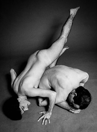 two male models artistic nude photo by photographer j wayne higgs