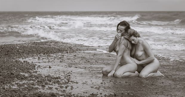 two together artistic nude photo by photographer serenesunrise