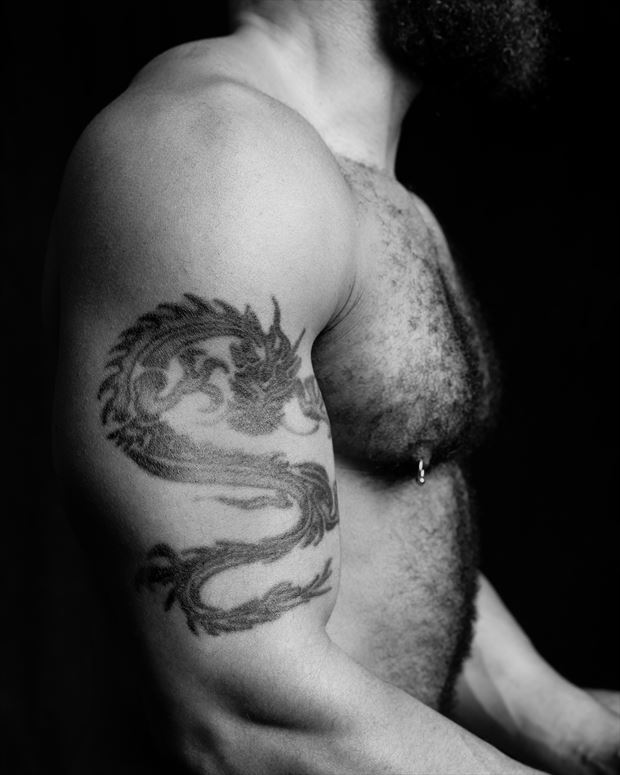 two views of mustafa 2 tattoos photo by photographer david clifton strawn