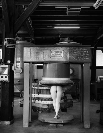 under pressure 2 in the winery with alex artistic nude photo by photographer brian cann