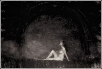 under the arch artistic nude photo by photographer alant