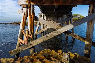 under the bridge artistic nude photo by photographer stephen wong