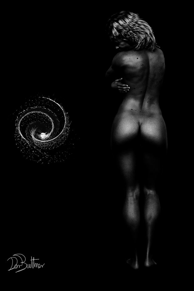 universe artistic nude artwork by artist derbuettner