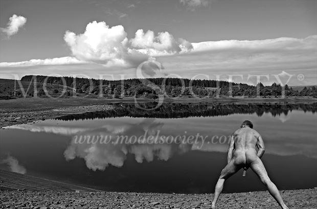 upon reflection artistic nude photo by model davidjames