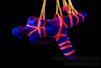 uv rope suspension abstract photo by photographer robert babylon
