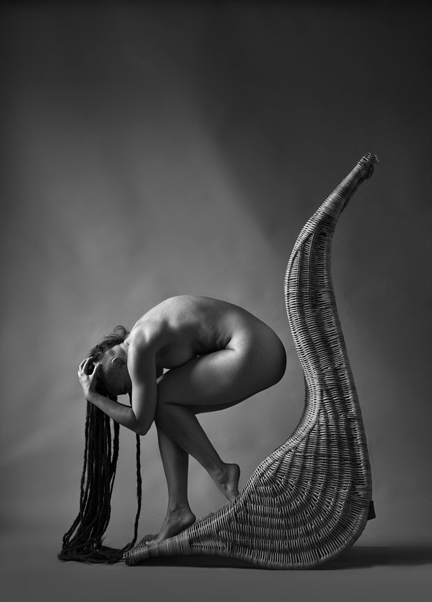 valentina artistic nude artwork by photographer richard byrne