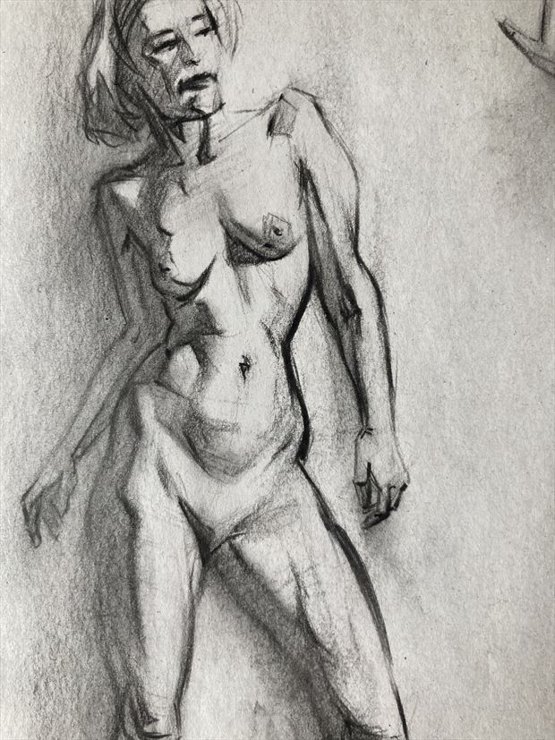 value study artistic nude artwork by artist edoism
