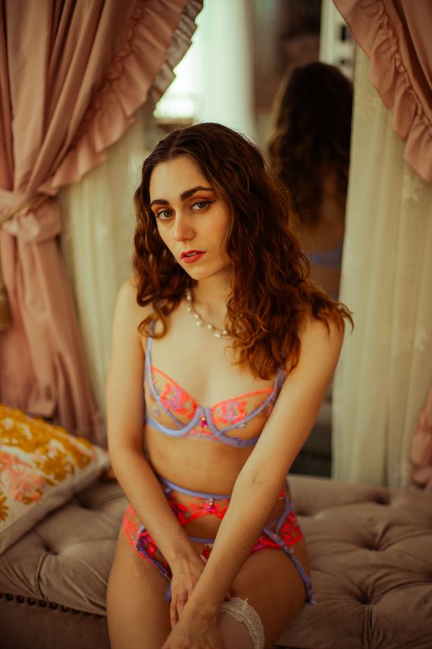 vanity lingerie photo by model jayde on film