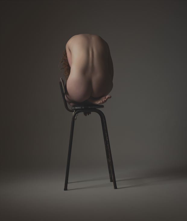 variations on a stool artistic nude artwork by photographer neilh