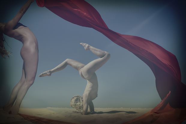 vaudeville artistic nude artwork by photographer henk aalberts photo
