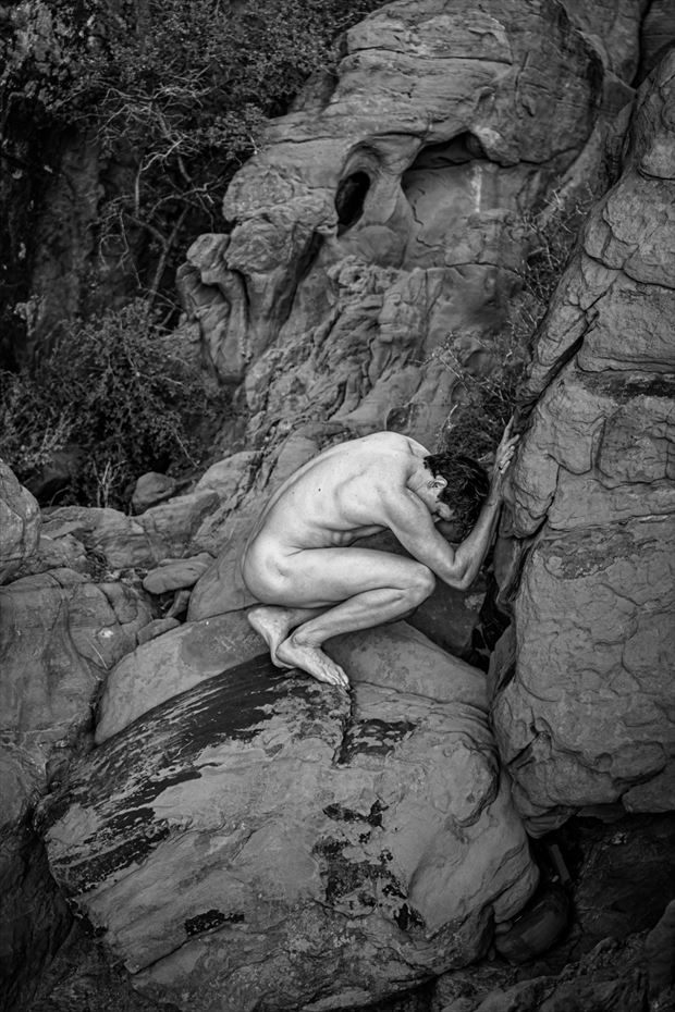 vegas artistic nude photo by model shawn alfie 