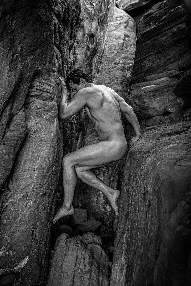 vegas artistic nude photo by model shawn alfie 