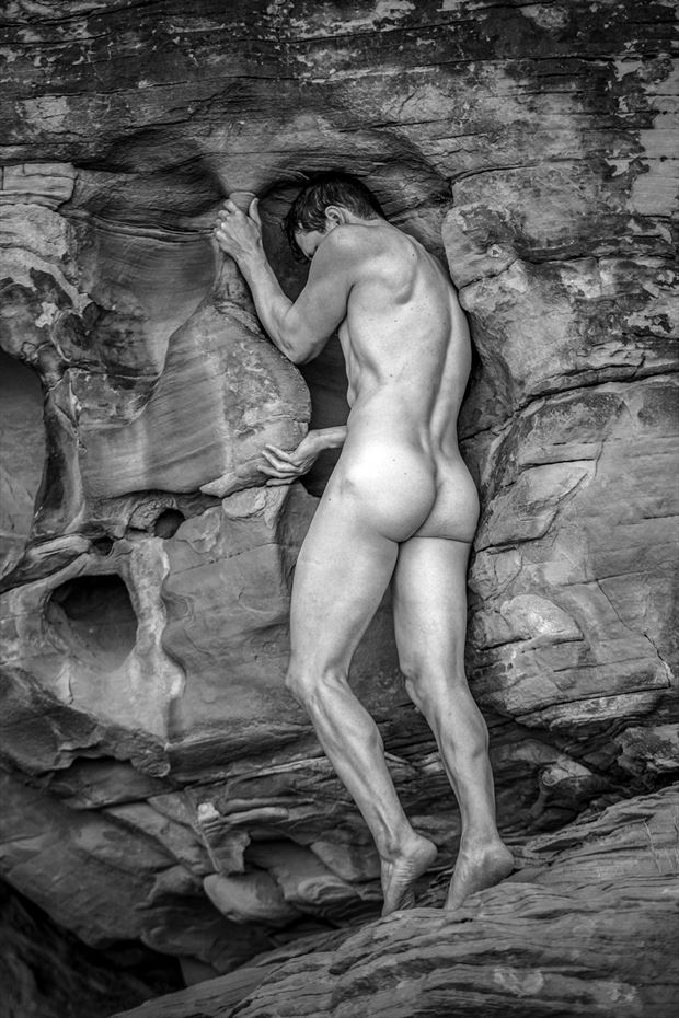vegas artistic nude photo by model shawn alfie 