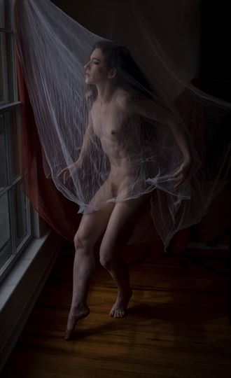 veiled keira artistic nude photo by artist kevin stiles