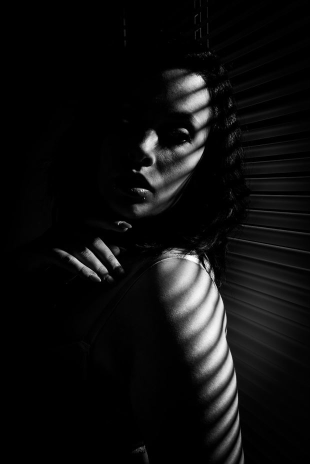 venetian blind sensual artwork by photographer 27eins lutz zipser