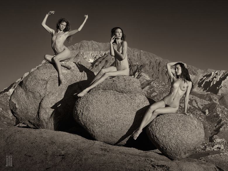 venuses individual and unified artistic nude photo by photographer james landon johnson