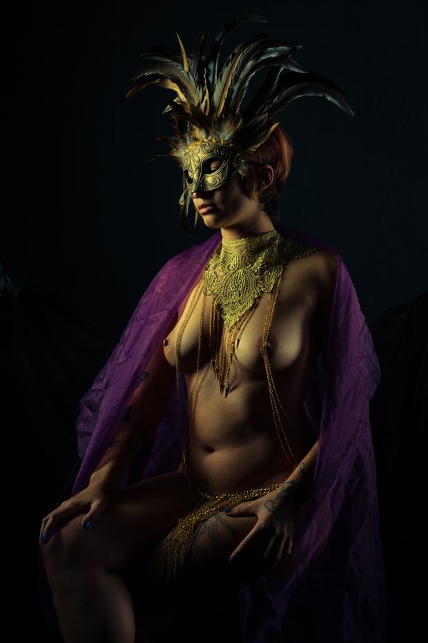 victoria crowned artistic nude photo by photographer eldritch allure