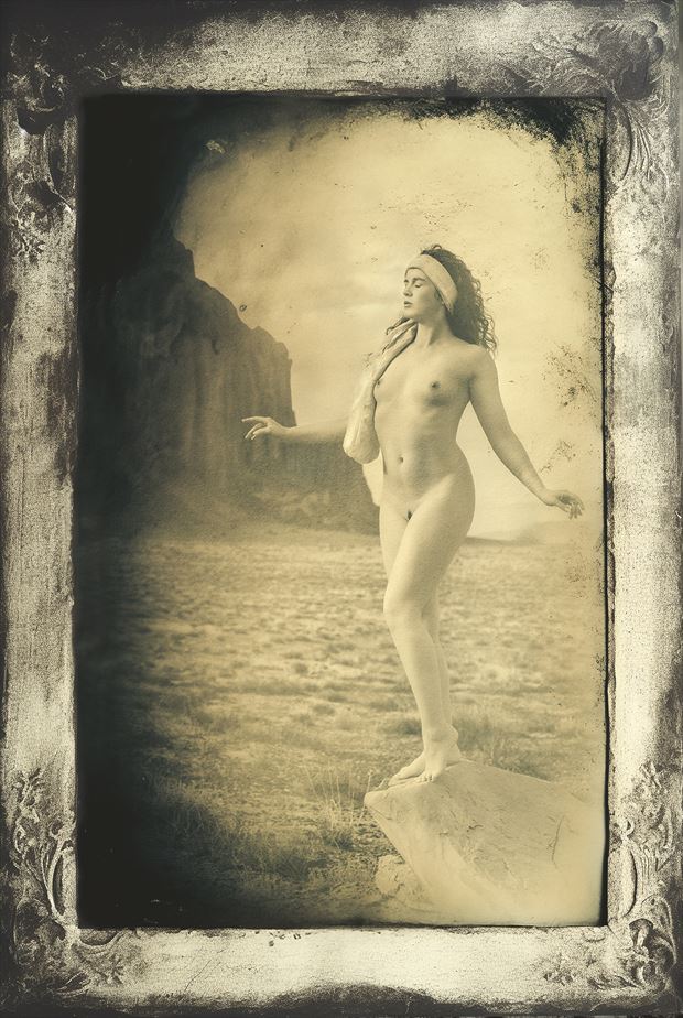 vintage jessa artistic nude artwork by photographer dieter kaupp