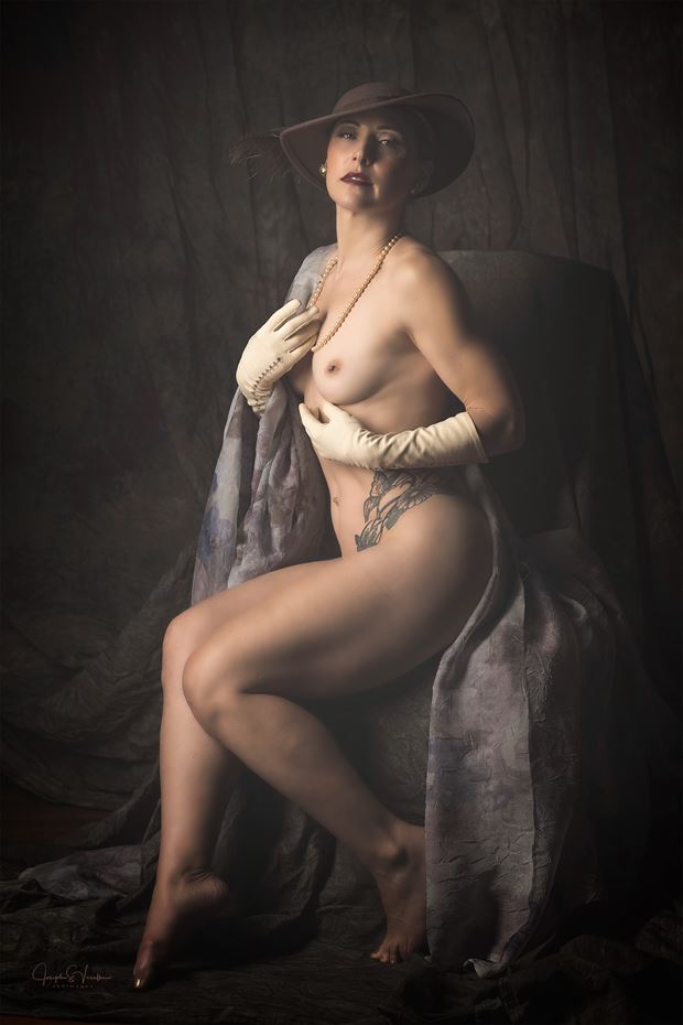 vintage molly artistic nude photo by photographer jsvimages