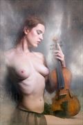 violin dreams artistic nude photo by photographer colin dixon