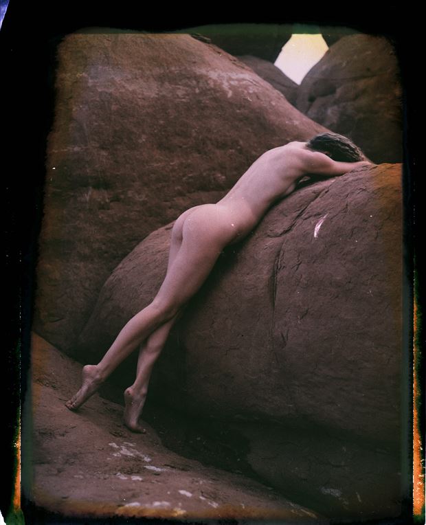 vivian fp100c expired 2008 reclaimed negative artistic nude artwork by photographer soulcraft