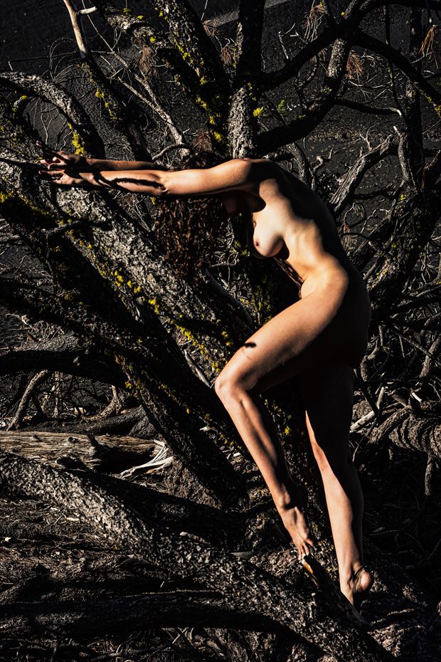 volcanic chaos artistic nude photo by photographer philip turner