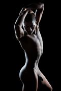 waisted artistic nude photo by photographer light shadow studio
