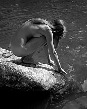 waiting for gollum artistic nude photo by photographer rick jolson
