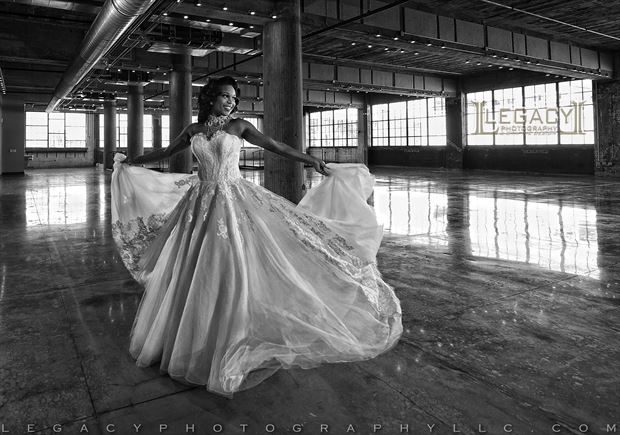 warehouse waltz glamour photo by photographer legacyphotographyllc