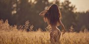 warm evening artistic nude photo by photographer dml