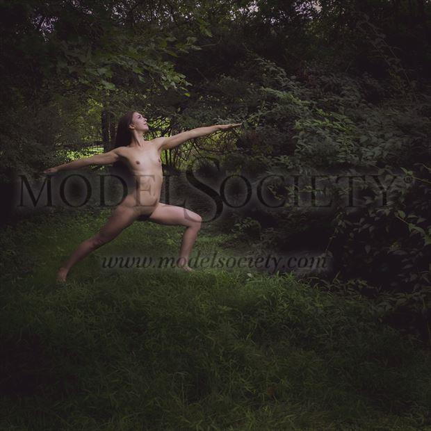 warrior artistic nude photo by photographer gf morgan