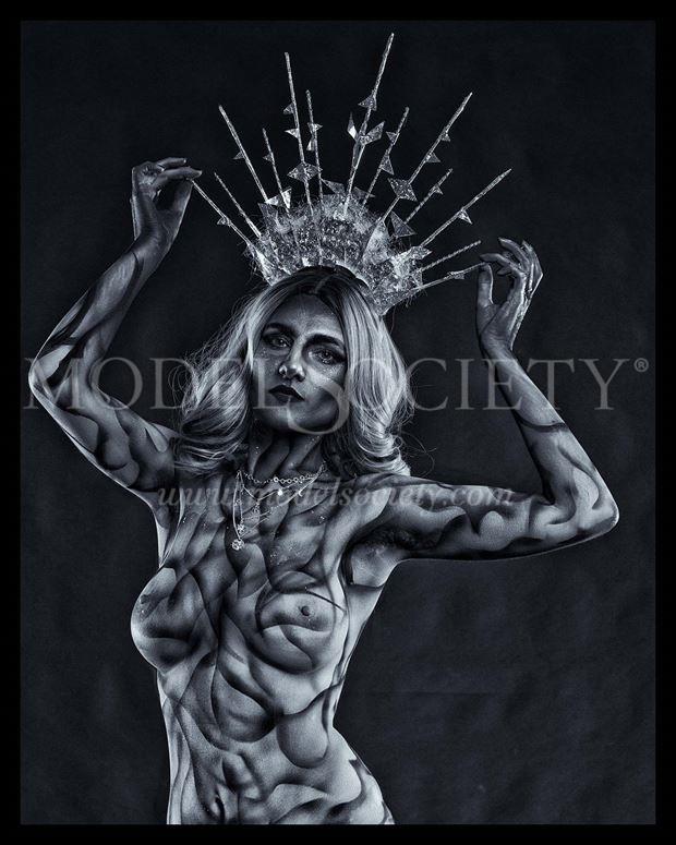 warrior queen artistic nude photo by photographer benernst