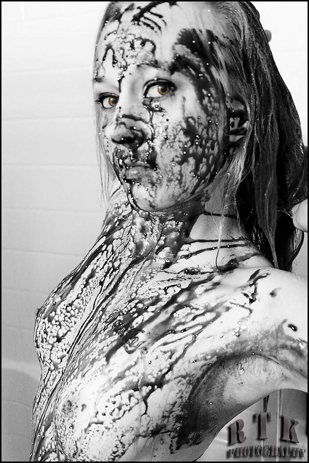 washing away the impurities artistic nude artwork by model missshawnak