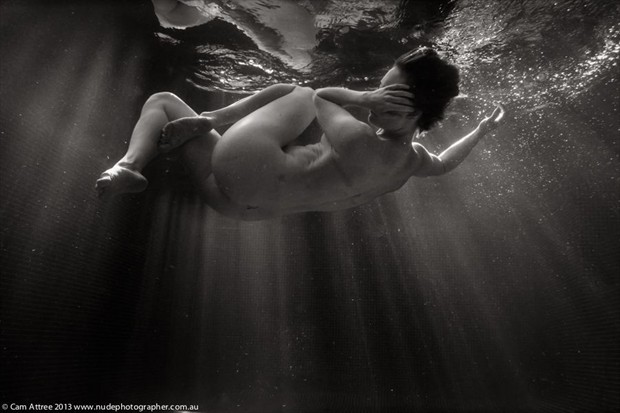 water baby Artistic Nude Photo by Model Stephanie Anne