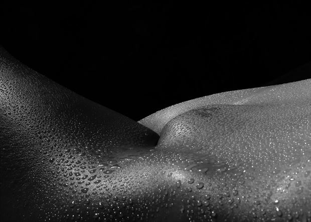 water droplets artistic nude photo by photographer mike 256