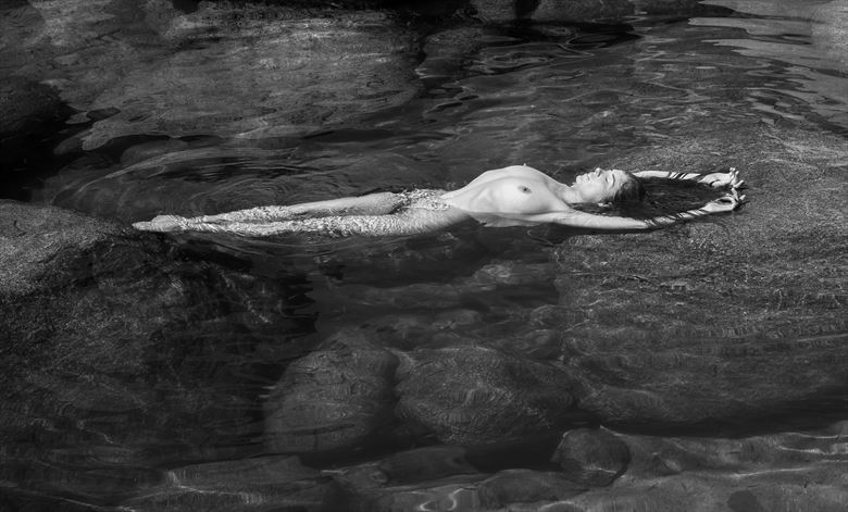 water fairy figure study photo by photographer eric lowenberg