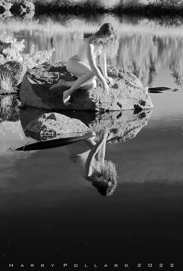 water s edge artistic nude photo by photographer shootist