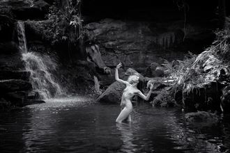 waterfall 1 artistic nude photo by photographer benernst