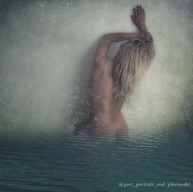 waterworld surreal artwork by model mary