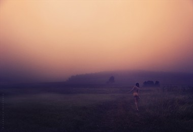way the fog Artistic Nude Artwork by Photographer Alexandr  Kostygin