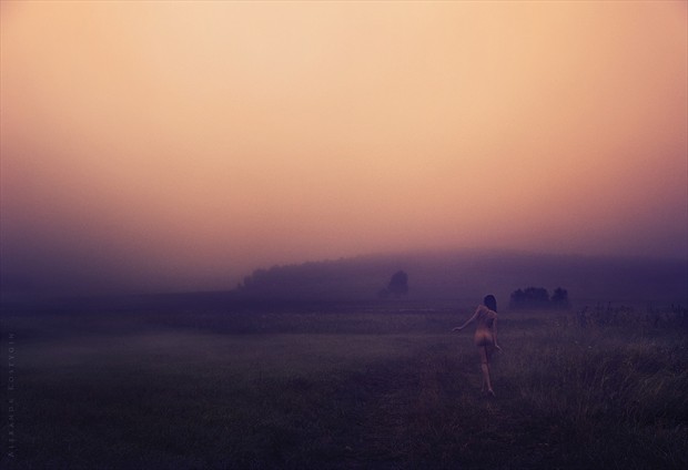 way the fog Artistic Nude Artwork by Photographer Alexandr  Kostygin