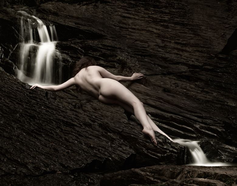 webber lake falls 1 artistic nude photo by photographer mccarthyphoto