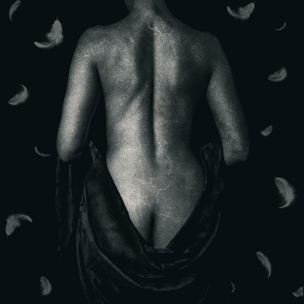 weeping angel artistic nude photo by photographer alexia cerwinski pierce