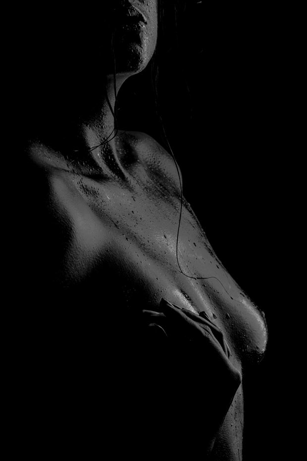 wet artistic nude photo by photographer photogenick