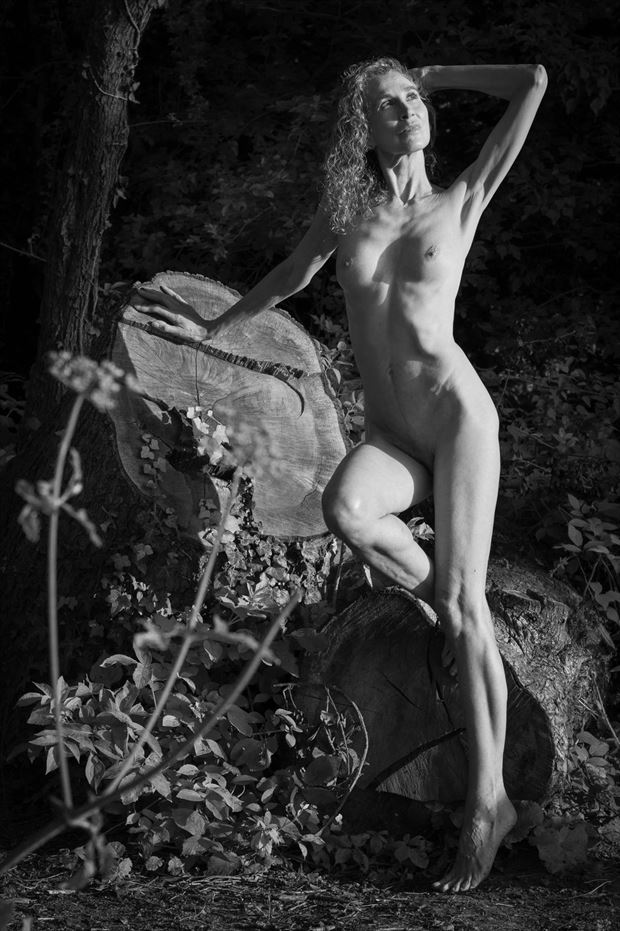 when artistic nude photo by model fleur