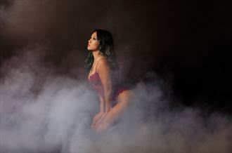 when the smoke clears lingerie photo by photographer buzy_bee_photography