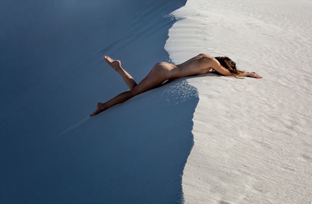 white sands artistic nude photo by photographer craig lee colvin