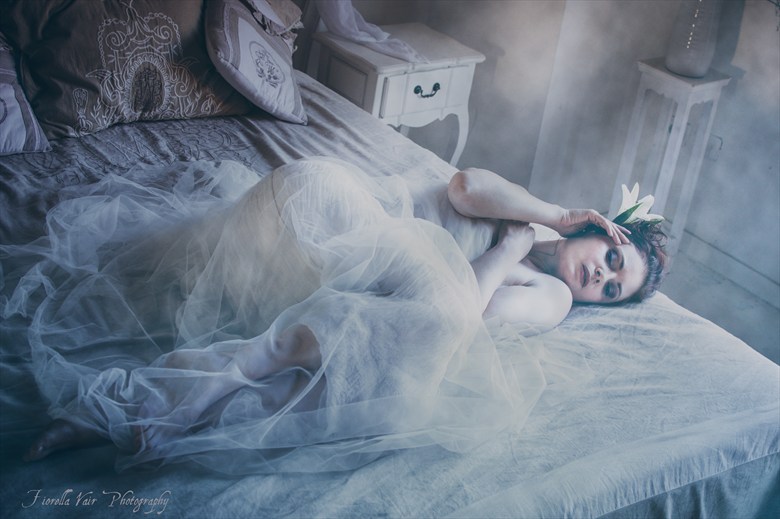 white sleep Fantasy Photo by Photographer fiorella vair